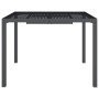 Mesa de jardín de acero gris antracita 100x100x72 cm de vidaXL, Mesas de jardín - Ref: Foro24-362744, Precio: 153,97 €, Descu...