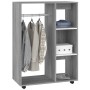 Armario madera contrachapada gris Sonoma 80x40x110 cm en Armarios roperos | Comprar online en Foru.es