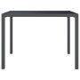 Mesa de jardín de acero gris antracita 100x100x72 cm de vidaXL, Mesas de jardín - Ref: Foro24-362744, Precio: 153,97 €, Descu...