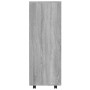 Armario madera contrachapada gris Sonoma 80x40x110 cm en Armarios roperos | Comprar online en Foru.es