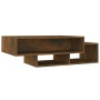 Mesa de centro madera contrachapada roble ahumado 105x55x32 cm en Mesas de centro | Comprar online en Foru.es