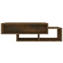 Mesa de centro madera contrachapada roble ahumado 105x55x32 cm en Mesas de centro | Comprar online en Foru.es