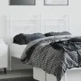 White metal headboard 120 cm by vidaXL, Headboards and footboards - Ref: Foro24-353617, Price: 37,30 €, Discount: %