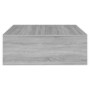 Mesa de centro madera de ingeniería gris Sonoma 100x100x35 cm en Mesas de centro | Comprar online en Foru.es