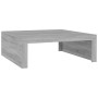 Mesa de centro madera de ingeniería gris Sonoma 100x100x35 cm en Mesas de centro | Comprar online en Foru.es