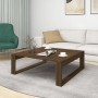 Mesa de centro madera de ingeniería marrón roble 100x100x35 cm en Mesas de centro | Comprar online en Foru.es