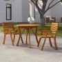Mesa de jardín madera maciza de acacia Ø85 cm de vidaXL, Mesas de jardín - Ref: Foro24-363302, Precio: 150,11 €, Descuento: %