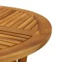 Mesa de jardín madera maciza de acacia Ø85 cm de vidaXL, Mesas de jardín - Ref: Foro24-363302, Precio: 150,11 €, Descuento: %