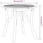 Mesa de jardín madera maciza de acacia Ø85 cm de vidaXL, Mesas de jardín - Ref: Foro24-363302, Precio: 150,11 €, Descuento: %