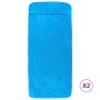 Toallas de playa 2 uds tela turquesa 400 g/m² 75x200 cm de vidaXL, Toallas de playa - Ref: Foro24-362680, Precio: 52,77 €, De...
