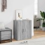 Zapatero de madera contrachapada gris Sonoma 60x35x70 cm en Zapateros y organizadores de calzado | Comprar online en Foru.es