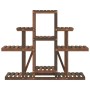 Soporte para flores madera maciza abeto 110x25x96 cm de vidaXL, Soportes para macetas - Ref: Foro24-362849, Precio: 46,74 €, ...