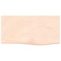 Estante de pared madera maciza roble sin tratar 60x30x(2-4) cm de vidaXL, Estantes y estanterías - Ref: Foro24-363525, Precio...