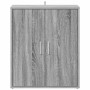 Zapatero de madera contrachapada gris Sonoma 60x35x70 cm en Zapateros y organizadores de calzado | Comprar online en Foru.es