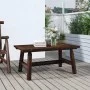 Mesa de centro de madera maciza de abeto 90x50x41 cm de vidaXL, Sofás modulares de exterior - Ref: Foro24-363354, Precio: 74,...