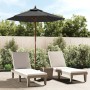 Sombrilla jardín con poste de madera gris antracita 196x231 cm de vidaXL, Sombrillas - Ref: Foro24-363161, Precio: 52,27 €, D...