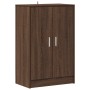 Mueble zapatero madera contrachapada roble marrón 60x35x92 cm en Zapateros y organizadores de calzado | Comprar online en Foru.e