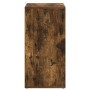 Mueble zapatero madera contrachapada roble ahumado 60x35x70 cm en Zapateros y organizadores de calzado | Comprar online en Foru.