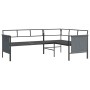 Juego de muebles de jardín 2 piezas acero gris antracita de vidaXL, Conjuntos de jardín - Ref: Foro24-362810, Precio: 277,07 ...