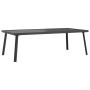 Juego de muebles de jardín 2 piezas acero gris antracita de vidaXL, Conjuntos de jardín - Ref: Foro24-362810, Precio: 277,07 ...