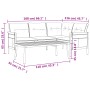 Juego de muebles de jardín 2 piezas acero gris antracita de vidaXL, Conjuntos de jardín - Ref: Foro24-362810, Precio: 277,07 ...