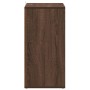 Mueble zapatero madera contrachapada roble marrón 60x35x70 cm en Zapateros y organizadores de calzado | Comprar online en Foru.e
