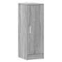 Zapatero de madera contrachapada gris Sonoma 32x35x92 cm en Zapateros y organizadores de calzado | Comprar online en Foru.es