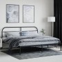 Estructura de cama con cabecero metal negro 193x203 cm de vidaXL, Camas y somieres - Ref: Foro24-353641, Precio: 124,59 €, De...
