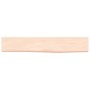 Estante de pared madera maciza de roble sin tratar 60x10x2 cm de vidaXL, Estantes y estanterías - Ref: Foro24-363518, Precio:...