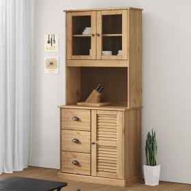 Armario superior para tocador VIGO madera de pino 78x30x100 cm de vidaXL, Aparadores - Ref: Foro24-353205, Precio: 167,20 €, ...