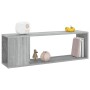 Mueble de TV madera contrachapada gris Sonoma 100x24x32 cm en Librerías y estanterías | Comprar online en Foru.es