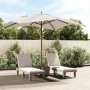 Sombrilla de jardín poste de madera color arena 300x300x273 cm de vidaXL, Sombrillas - Ref: Foro24-363191, Precio: 82,69 €, D...