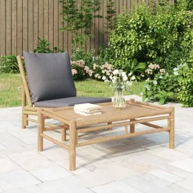 Bambus-Garten-Couchtisch 100x55x33 cm von vidaXL, Modulare Sofas für den Außenbereich - Ref: Foro24-363456, Preis: 94,32 €, R...
