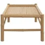 Mesa de centro de jardín bambú 100x55x33 cm de vidaXL, Sofás modulares de exterior - Ref: Foro24-363456, Precio: 94,32 €, Des...