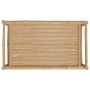 Mesa de centro de jardín bambú 100x55x33 cm de vidaXL, Sofás modulares de exterior - Ref: Foro24-363456, Precio: 96,96 €, Des...