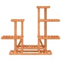 Soporte para flores madera maciza de abeto 95x25x96 cm de vidaXL, Soportes para macetas - Ref: Foro24-362862, Precio: 41,89 €...