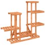 Soporte para flores madera maciza de abeto 95x25x96 cm de vidaXL, Soportes para macetas - Ref: Foro24-362862, Precio: 41,89 €...
