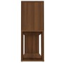 Estantería de madera contrachapada marrón roble 100x24x63 cm en Librerías y estanterías | Comprar online en Foru.es