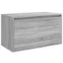 Banco pasillo madera de ingeniería gris Sonoma 80x40x45 cm en Bancos para recibidores y almacenamiento | Comprar online en Foru.