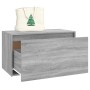 Banco pasillo madera de ingeniería gris Sonoma 80x40x45 cm en Bancos para recibidores y almacenamiento | Comprar online en Foru.