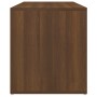 Banco pasillo madera de ingeniería roble marrón 80x40x45 cm en Bancos para recibidores y almacenamiento | Comprar online en Foru