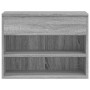 Banco zapatero madera contrachapada gris Sonoma 60x30x45 cm en Zapateros y organizadores de calzado | Comprar online en Foru.es