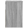 Banco zapatero madera contrachapada gris Sonoma 60x30x45 cm en Zapateros y organizadores de calzado | Comprar online en Foru.es