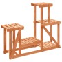 Soporte para flores madera maciza de abeto 90x25x73,5 cm de vidaXL, Soportes para macetas - Ref: Foro24-362876, Precio: 43,54...
