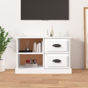 Mueble para TV madera contrachapada blanco 73x35,5x47,5 cm en Muebles TV | Comprar online en Foru.es