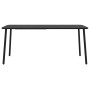 Mesa de jardín acero gris antracita 165x80x71 cm de vidaXL, Mesas de jardín - Ref: Foro24-362740, Precio: 173,13 €, Descuento: %