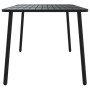 Mesa de jardín acero gris antracita 165x80x71 cm de vidaXL, Mesas de jardín - Ref: Foro24-362740, Precio: 173,13 €, Descuento: %