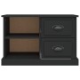 Mueble para TV madera contrachapada negro 73x35,5x47,5 cm en Muebles TV | Comprar online en Foru.es