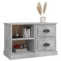 Mueble de TV madera contrachapada gris hormigón 73x35,5x47,5 cm en Muebles TV | Comprar online en Foru.es
