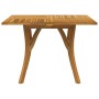 Mesa de jardín madera maciza de acacia 110x110x75 cm de vidaXL, Mesas de jardín - Ref: Foro24-363305, Precio: 193,61 €, Descu...